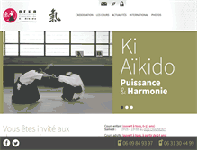Tablet Screenshot of ki-aikido.fr